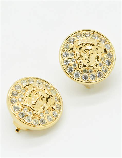 versace earrings cheap|vintage versace earrings.